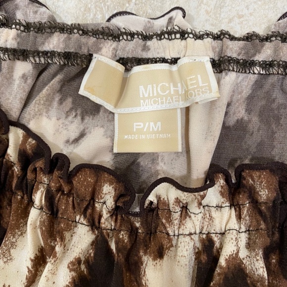 Michael Kors Shirred Dress - Picture 6 of 9